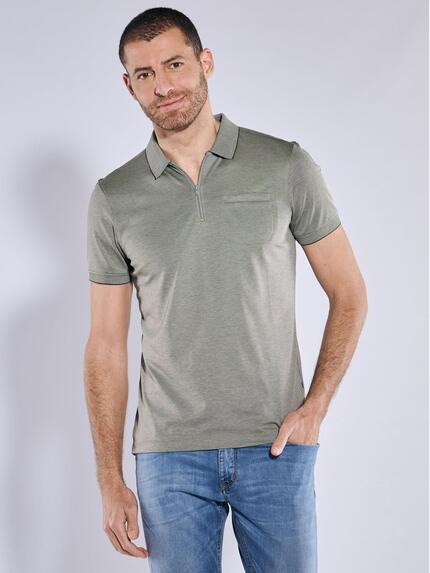 ENGBERS GERMANY Polo-Shirt regular Khaki