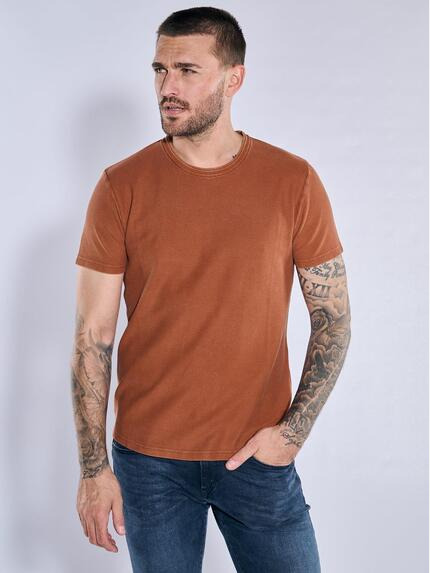 emilio adani T-Shirt slim fit Dunkelorange