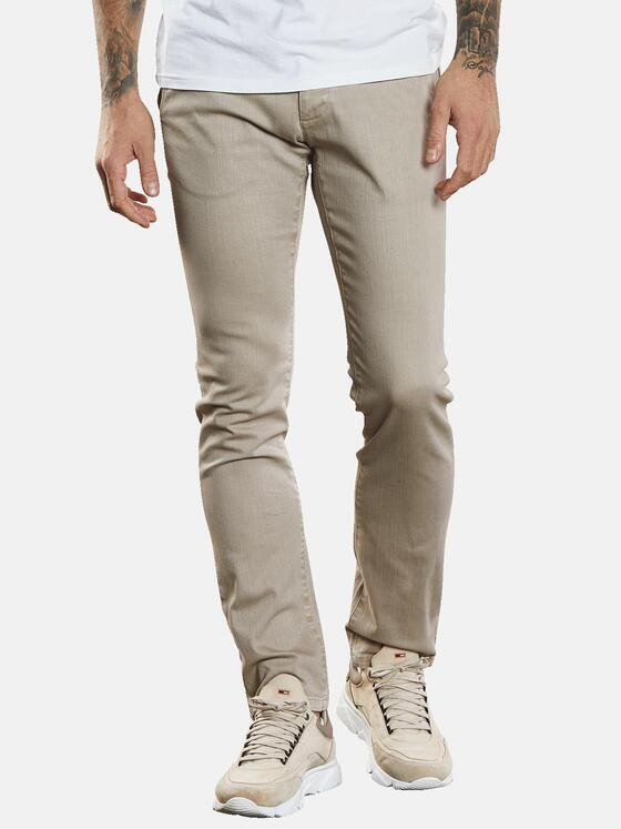 emilio adani Herren Jeans slim fit Beige 34673