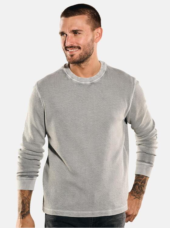 Herren Sweatshirt uni in Grau kaufen 35624 emilioadani