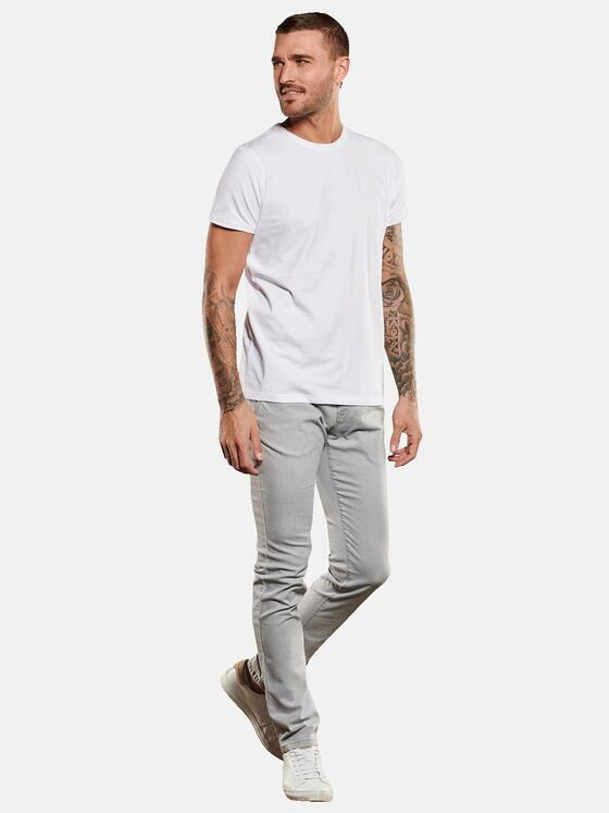 emilio adani Herren Chino slim fit Grau 34677