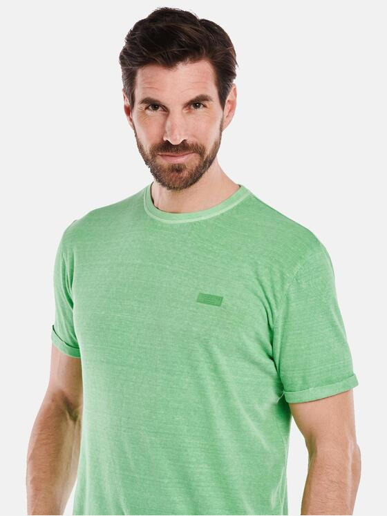 Herren ENGBERS GERMANY T Shirt mit Leinen in Grun kaufen 35085 engbers