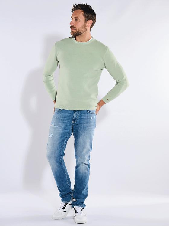 emilio adani Herren Pullover regular Grün 36272