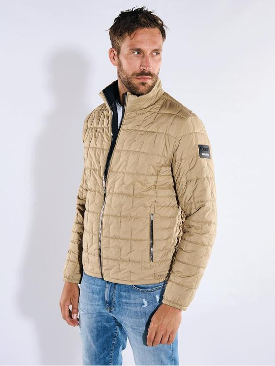 emilio adani Herren Steppjacke regular Gelb 36247