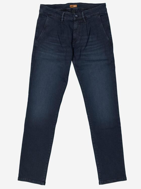 emilio adani Herren Chino slim fit Blau 37960