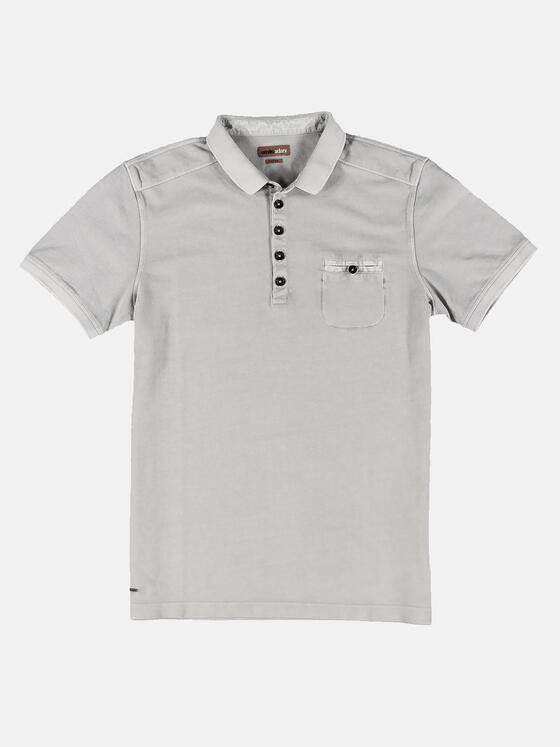 emilio adani Herren Poloshirt Grau 31777