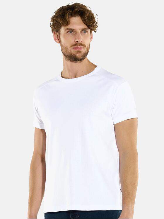 engbers Herren Basic-Shirt "My Favorite" organic Weiß 36294