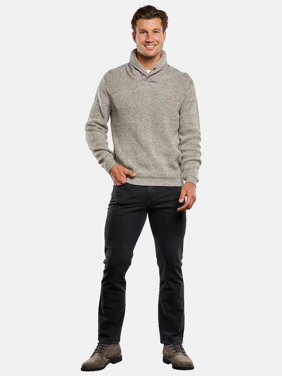 engbers Herren Pullover Grau 34045