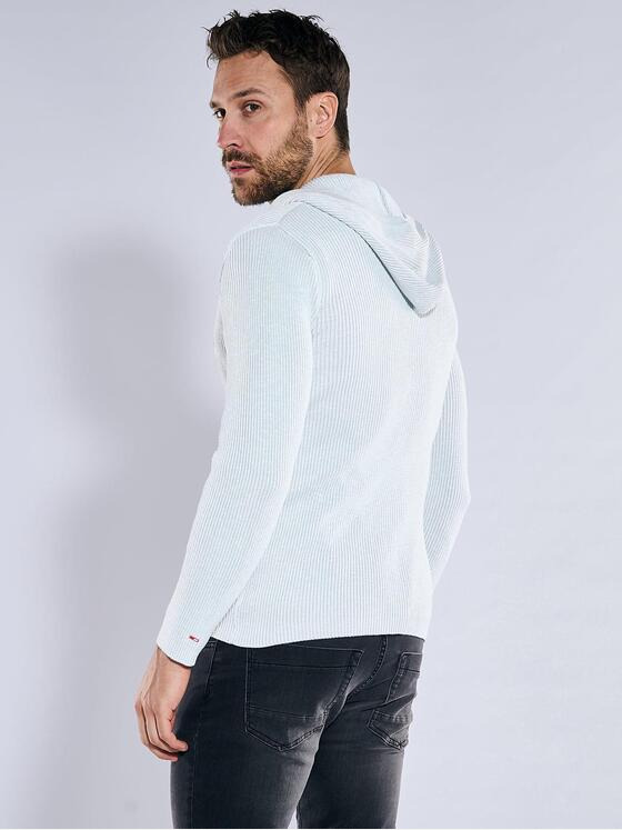 emilio adani Herren Cardigan strukturiert Grau 36704