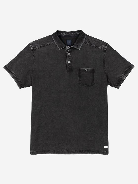 engbers Herren Polo-Shirt regular Schwarz 37315