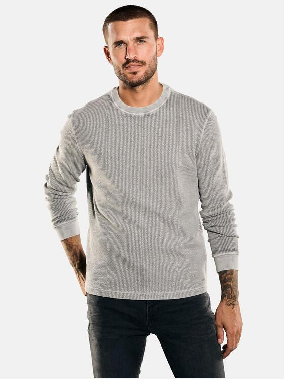 Herren Sweatshirt uni in Grau kaufen 35624 emilioadani