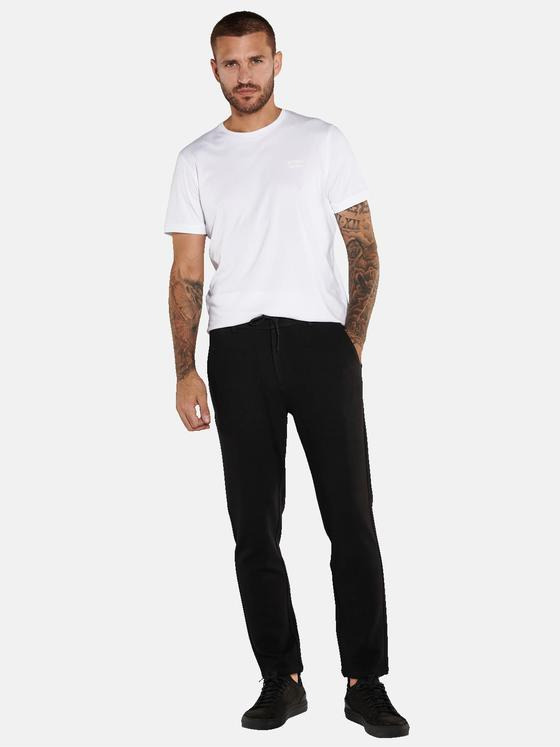 emilio adani Herren Chino slim fit Schwarz 36011