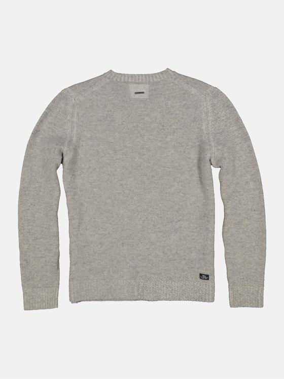 engbers Herren Pullover uni Grau 35736