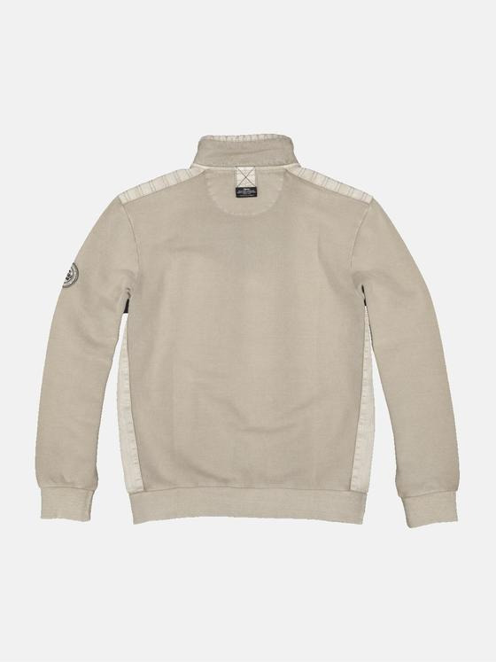 engbers Herren Sweatshirt uni Beige 36149