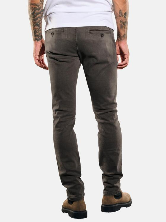 emilio adani Herren Chino slim fit Braun 35232