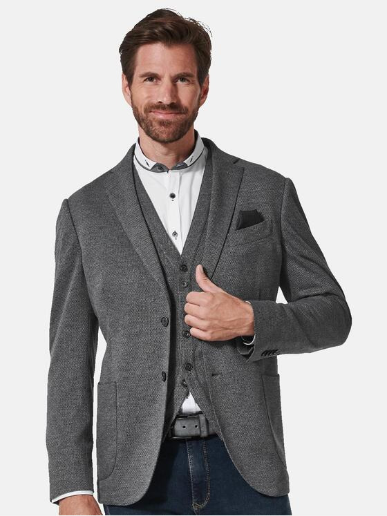 engbers Herren Sakko slim fit Grau 35259