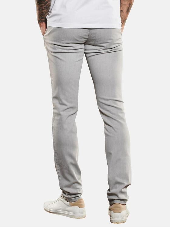 emilio adani Herren Chino slim fit Grau 34677