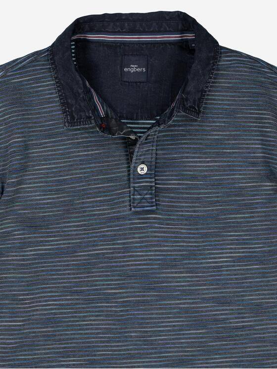 Herren engbers Poloshirt langarm in Schwarz kaufen 37747 engbers