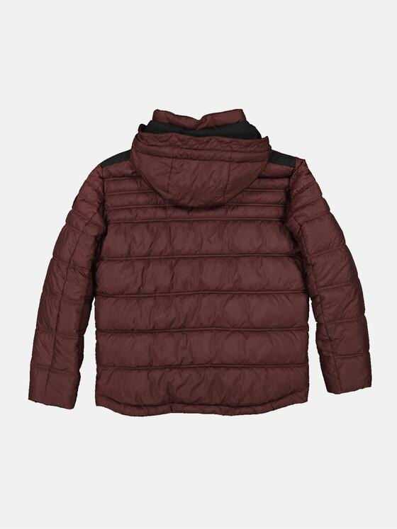 engbers Herren Jacke mit abnehmbarer Kapuze Rot 35518