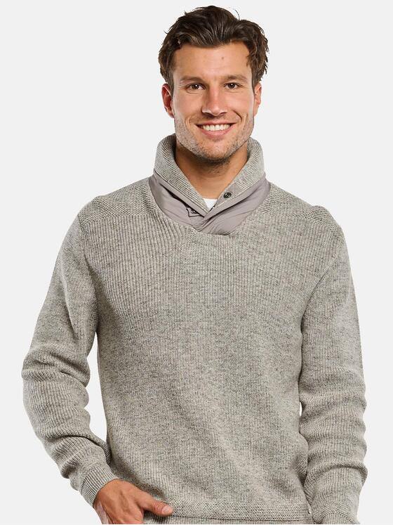 engbers Herren Pullover Grau 34045