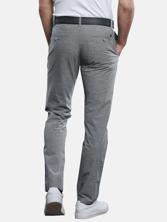 engbers Herren Struktur-Chino Grau 31087