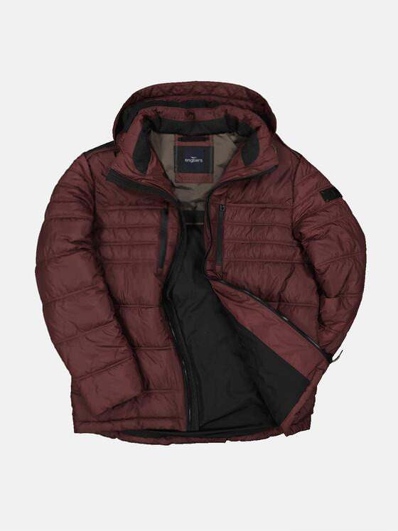 engbers Herren Jacke mit abnehmbarer Kapuze Rot 35518