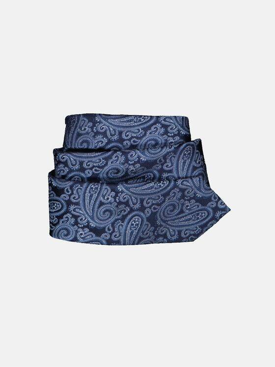 engbers Herren Krawatte mit Paisleymuster Blau 34003