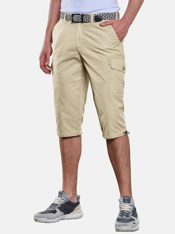 engbers Herren Capri-Hose mit seitlichen Taschen Beige 33240