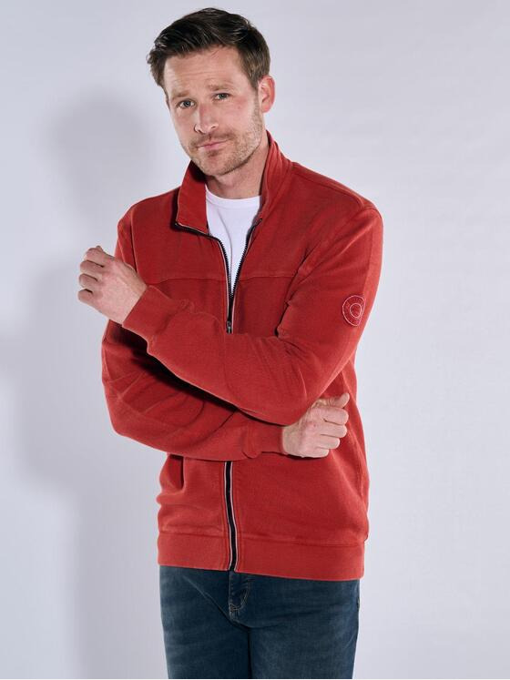 engbers Herren Sweatjacke regular Orange 37295