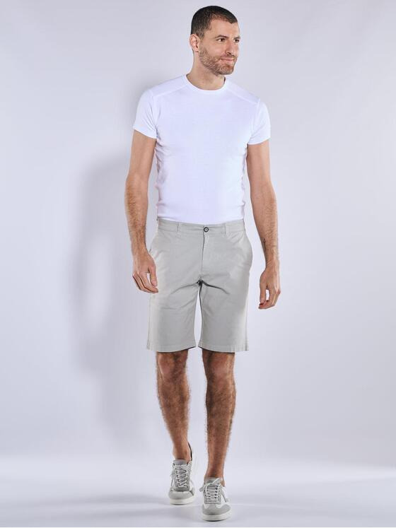 engbers Herren Chino-Bermuda regular Grau 37068