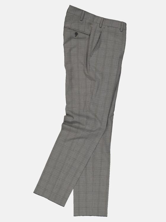 emilio adani Herren Anzug-Hose slim fit Grau 35379