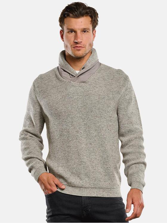 engbers Herren Pullover Grau 34045