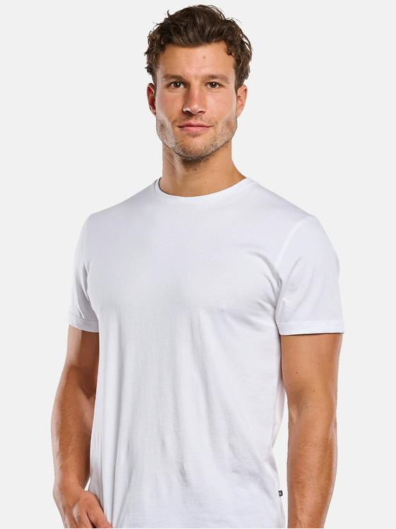 Herren ENGBERS GERMANY T Shirt aus Supima Baumwolle in WeiB kaufen 33827 engbers