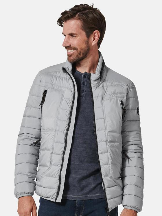 engbers Herren Steppjacke regular Grau 35176