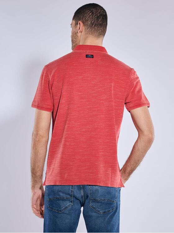 engbers Herren Polo-Shirt strukturiert Rot 37130