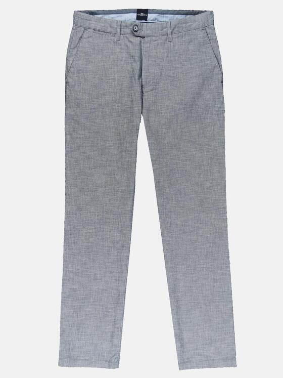 engbers Herren Struktur-Chino Grau 31087