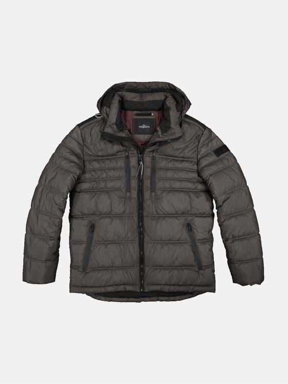 engbers Herren Jacke mit abnehmbarer Kapuze Braun 35519