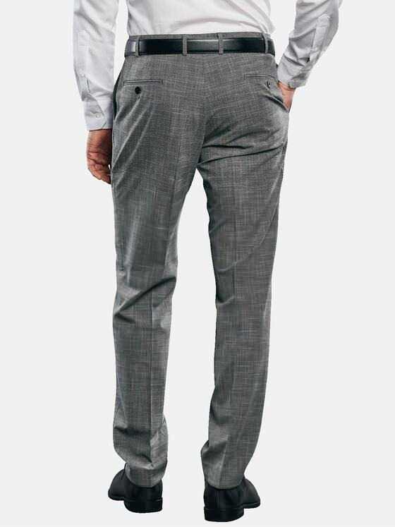 anzughose herren grau