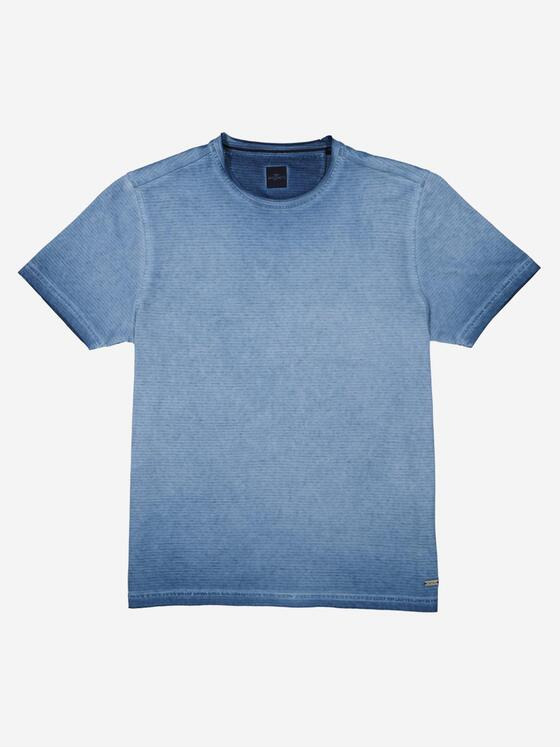 engbers Herren T-Shirt gestreift Blau 37133