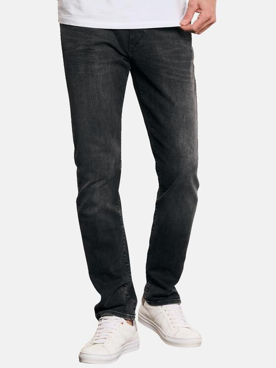 emilio adani Herren Jeans Superstretch Grau 32721