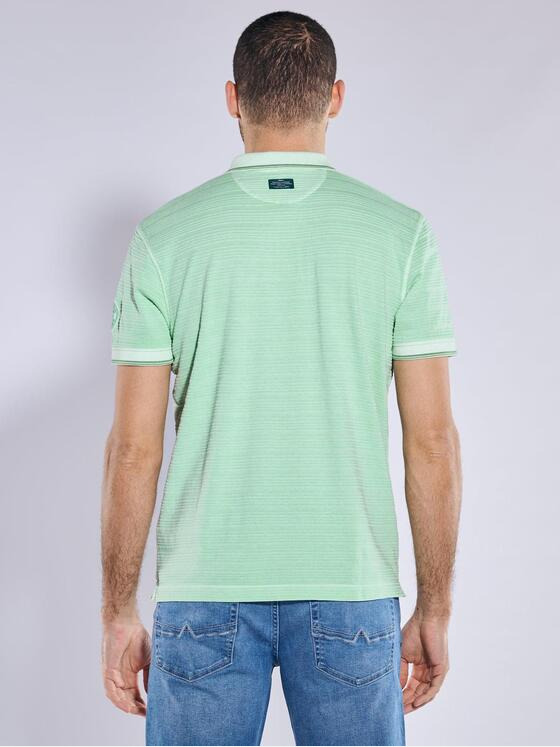 engbers Herren Polo-Shirt strukturiert Türkis 37004