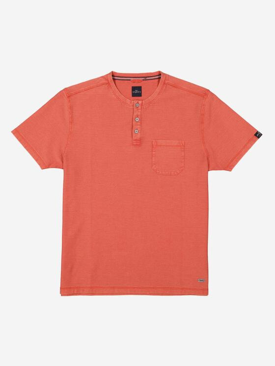 engbers Herren Henley-Shirt regular Orange 37308