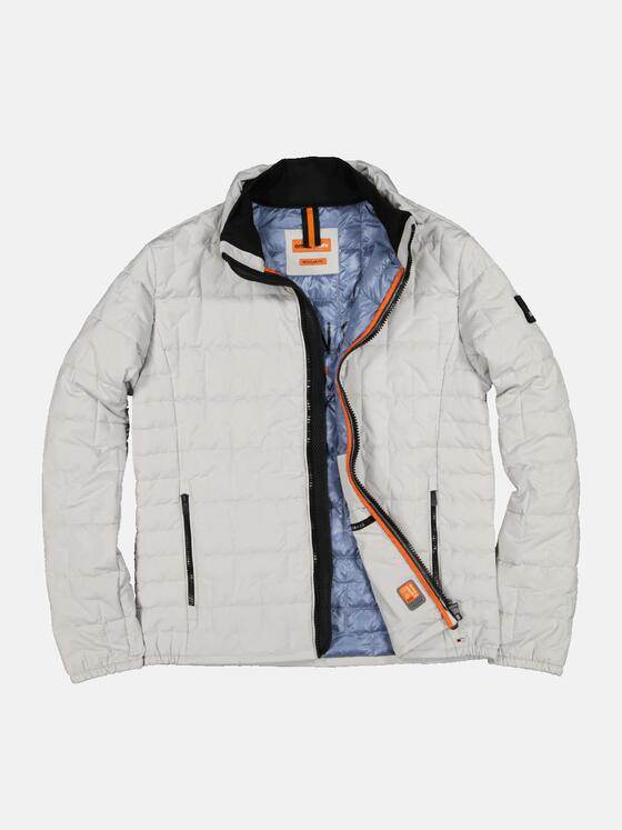 emilio adani Herren Steppjacke regular Grau 35190