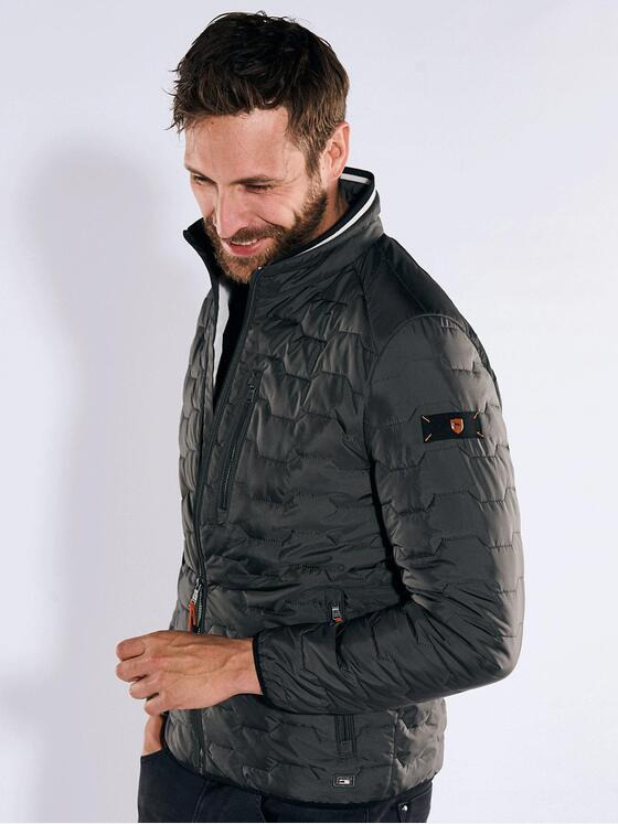 emilio adani Herren Steppjacke slim fit Grau 36210