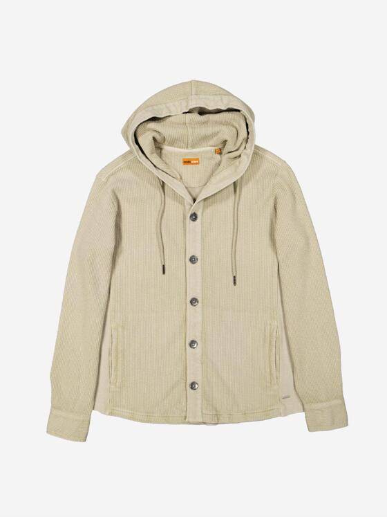 emilio adani Herren Sweatjacke regular Beige 37286