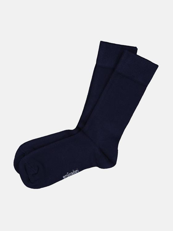 emilio adani Herren Socken uni Blau 35709