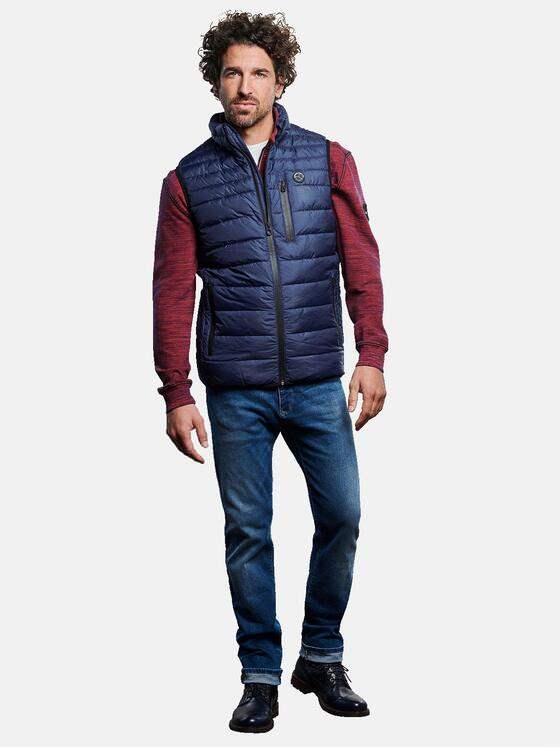 engbers Herren Steppweste Blau 32585