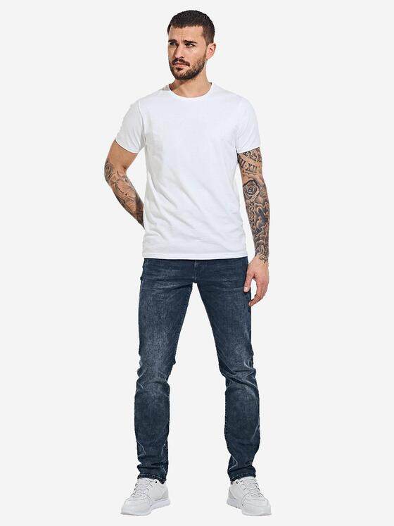 emilio adani Herren T-Shirt "My Favorite" slim fit Weiß 37388