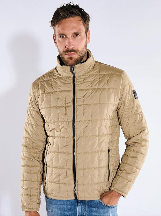 emilio adani Herren Steppjacke regular Gelb 36247