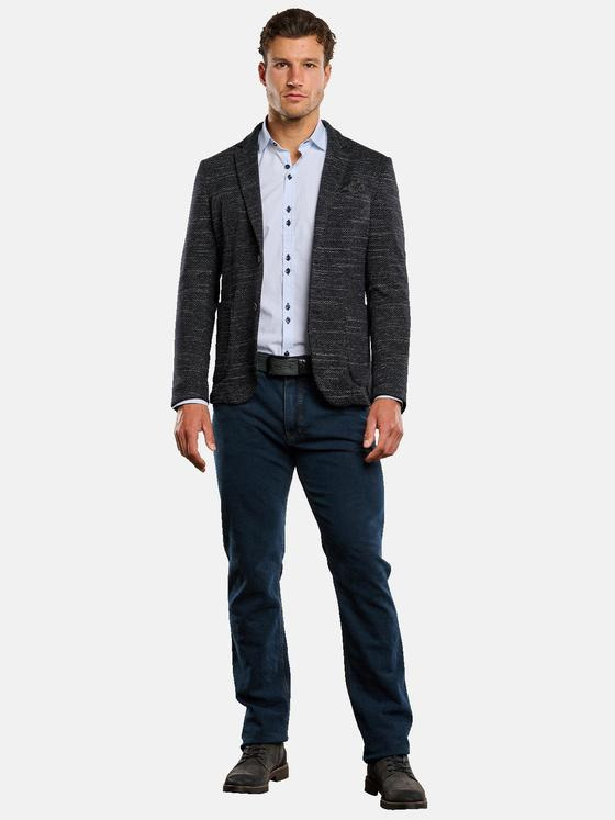 engbers Herren Freizeit-Sakko slim fit Blau 36469